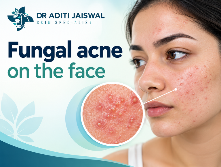 fungal acne on face